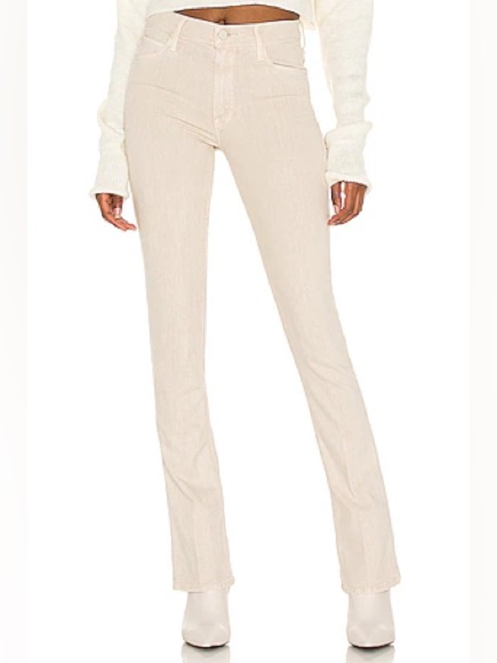 MOTHER The Runaway in Toasted Ivory size 27